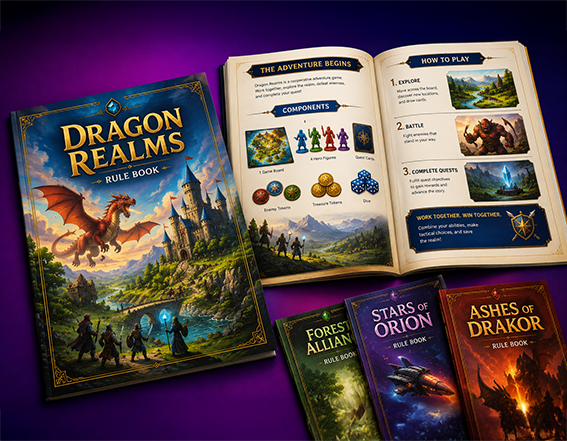 Picture of Rule Books (Board Games)