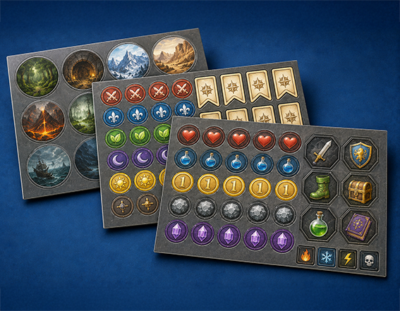 Picture of Punch Token Sheets